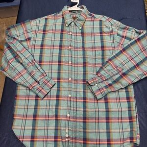 Men's Multicolor Plaid Shirt